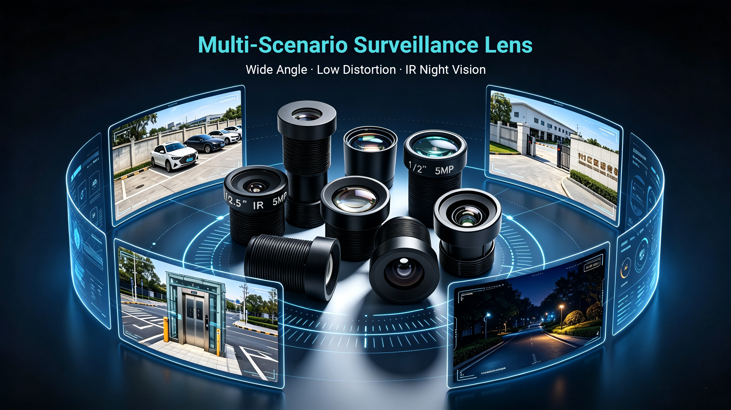 Latest company case about Full-Scene Security & Surveillance Lenses – Industrial Application Cases