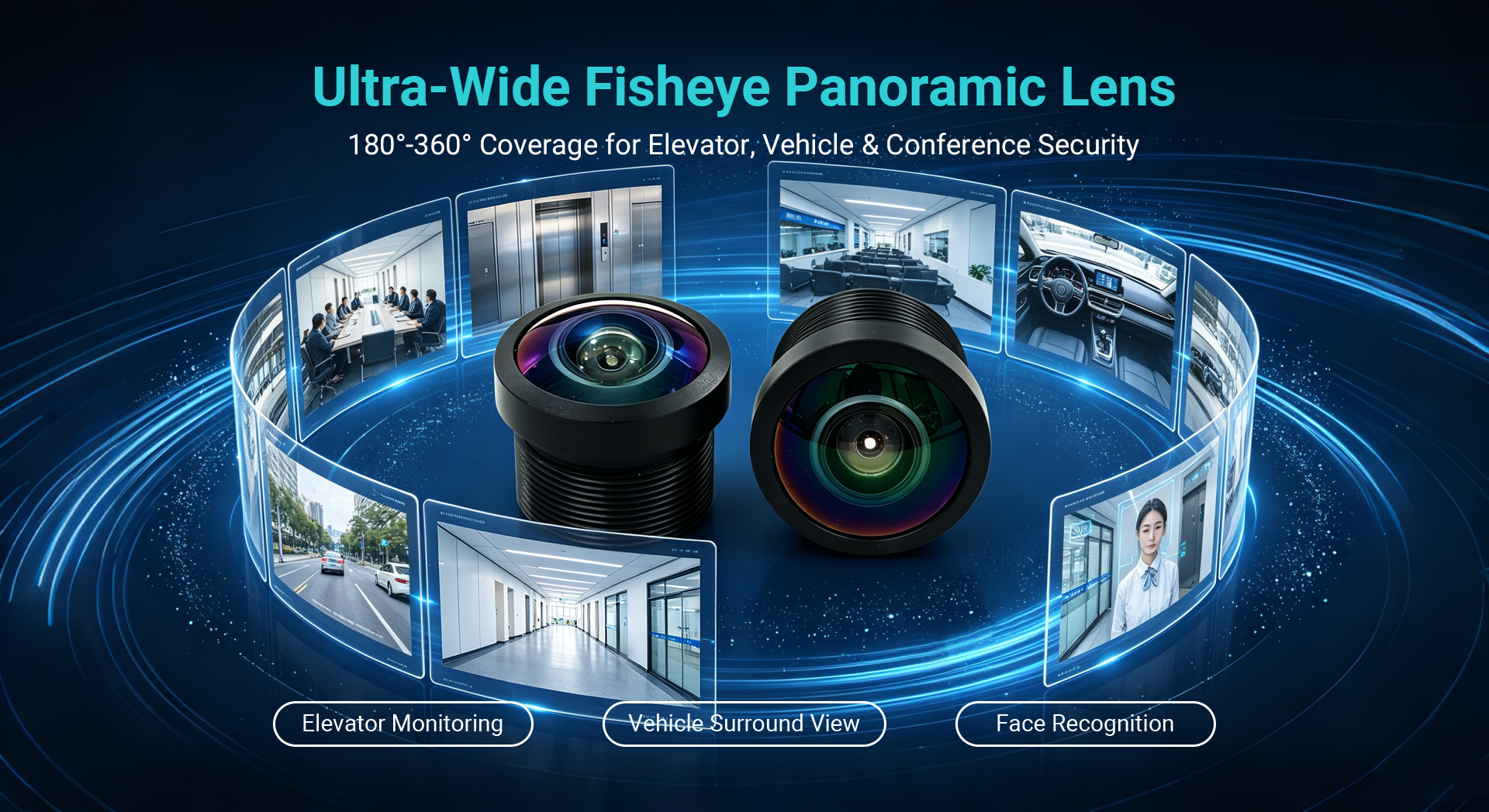 Latest company case about Ultra-Wide Fisheye Panoramic Lens — Industrial Practical Application Cases