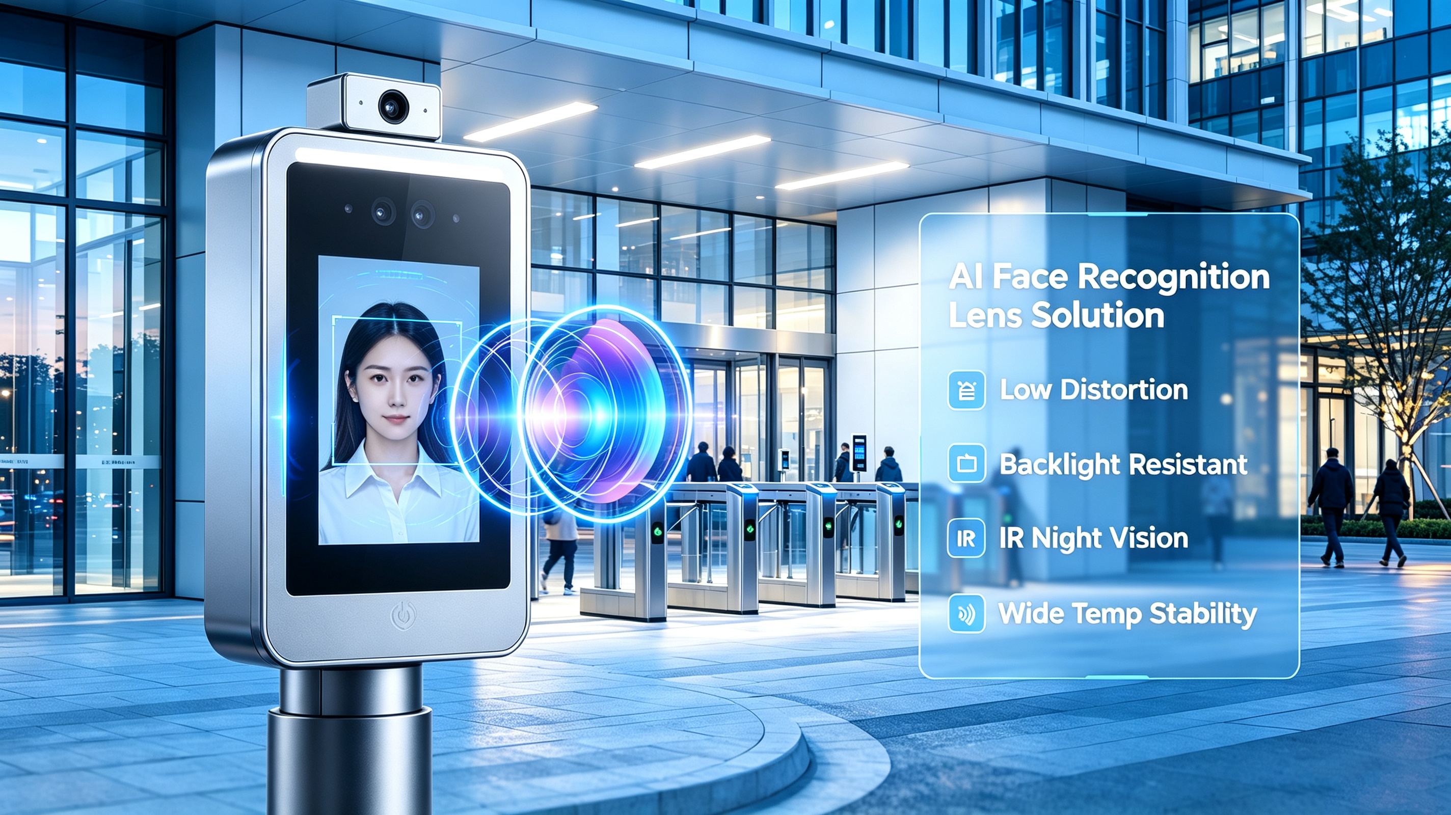 Latest company case about Face Recognition Camera Lenses – Industrial Application Cases
