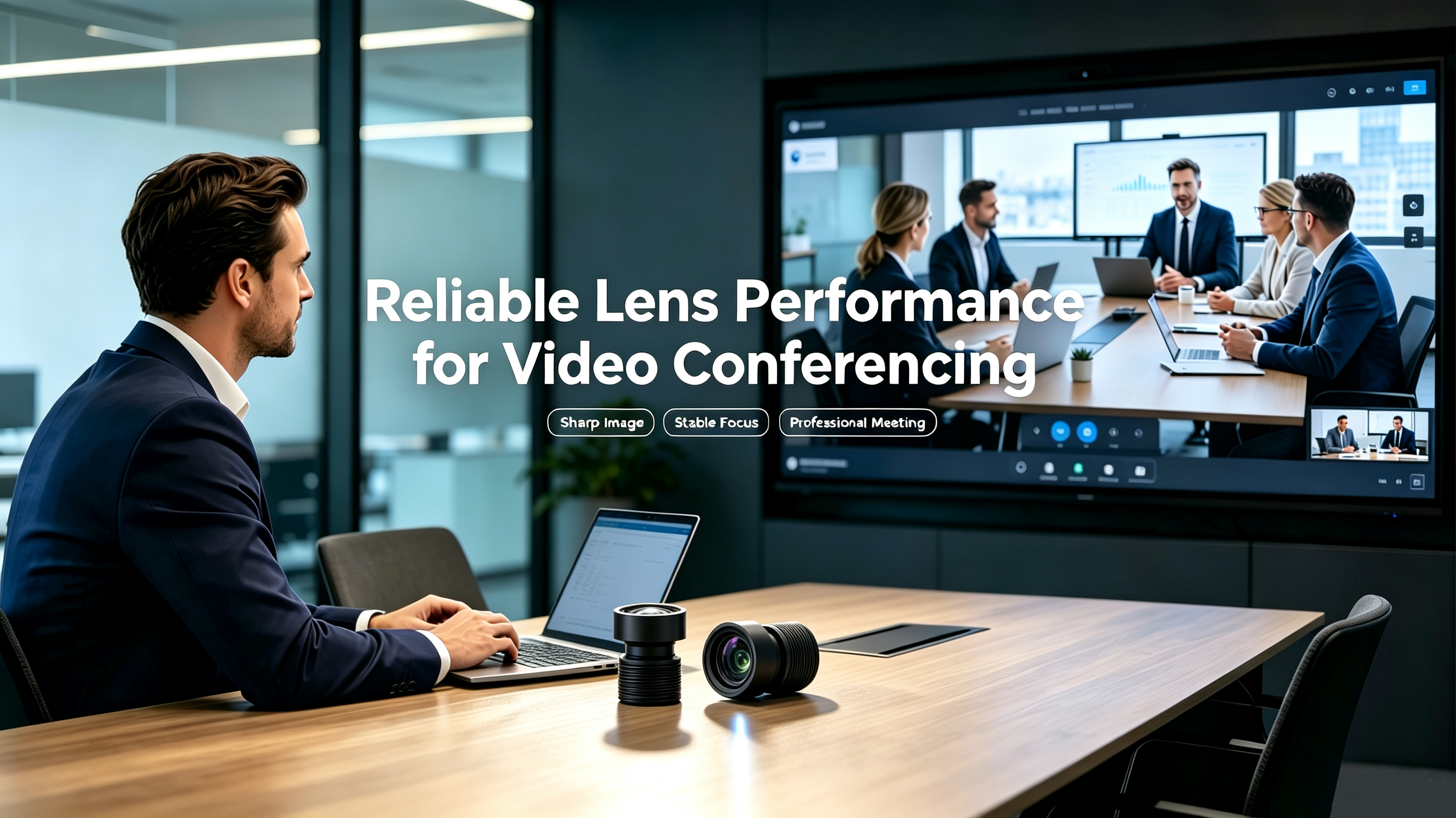 Latest company case about Video Conferencing Camera Lenses – Industrial Application Cases